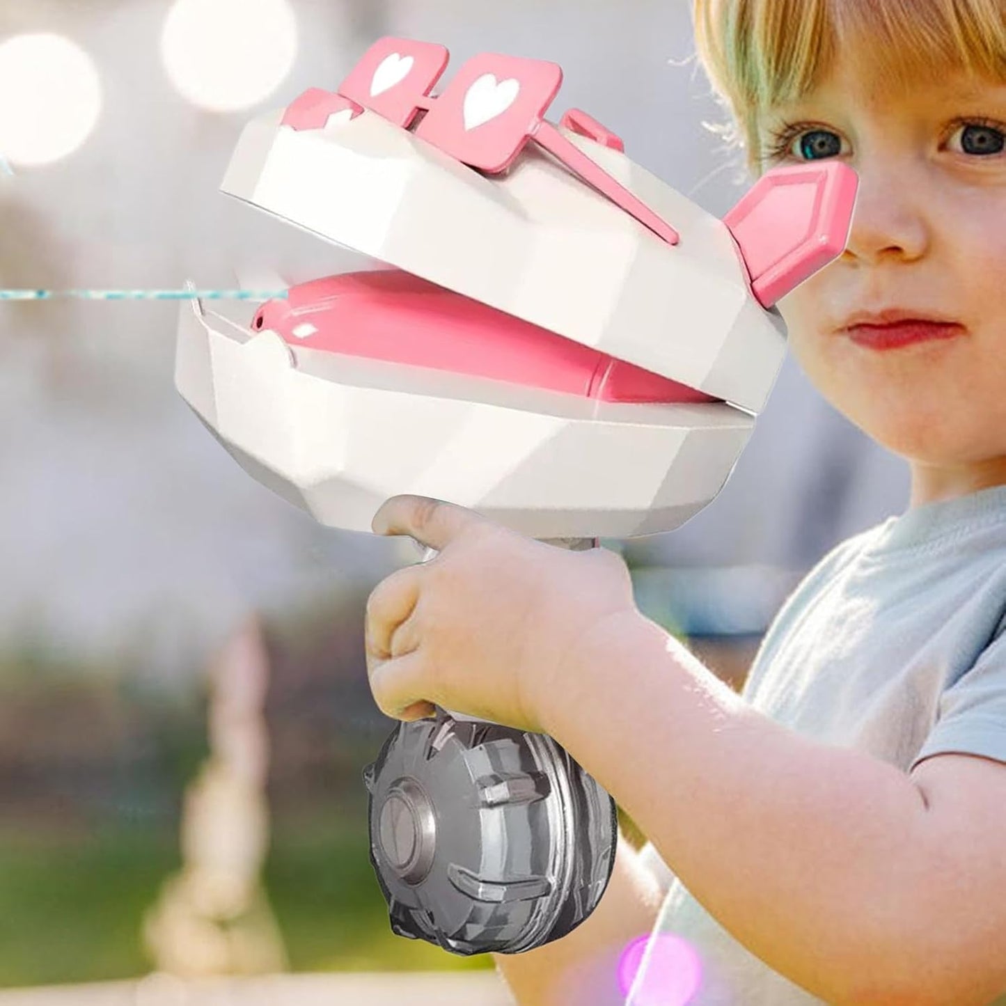 Water Squirter Toys, Automatic Water Blasting, Interactive Summer Outdoor Play, High Pressure Spray Action, 10,04 x 6,3 pollici, Perfect for Kids, Teens and Adults