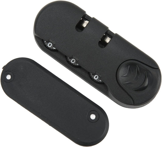 Kavolet Luggage Lock Zinc Alloy Catch Black Suitcase Security Travel