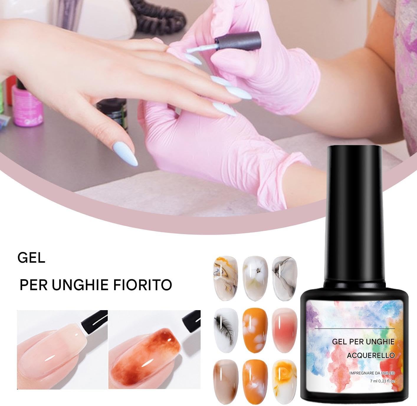 Nail Gel, Nail Polish, Uv Led Soak Off Art Personal Care Beauty Supplies, Accessories Women Girls Daily Use Salon Home Manicure, for Nail-Arts Design, Multicolor