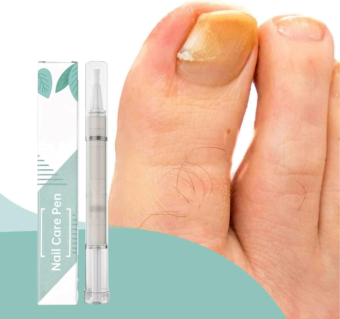 Nail Oil Pen, Nail Growth Pens, 0.87x0.71in Cuticle Nourishing Liquid, 4ml Strengthening Hydrating Formula, Fingernail Brittle Care for Women, Girls, Salon Supply