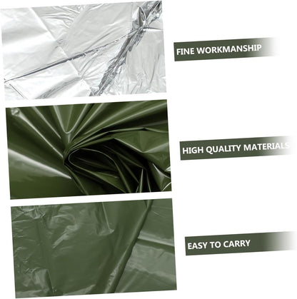 BESPORTBLE Emergency Tent Portable Emergency Blanket Camping Outdoor Tent Portable Portable Tent Thermal Sleeping Mat Emergency Sack Tents Pe Tear-Resistant Material Orange