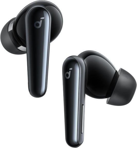 soundcore Liberty 5 by Anker, Noise-Cancelling Wireless Earbuds, 2x Stronger Voice Reduction, Real-Time Adaptive Noise Cancellation, Fast Charging, Dolby Audio, 6-Mic AI Clear Calls, Long Battery Life
