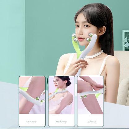 Face Massager Roller, Sculpting Skin Care Roller, Adjustable Face Neck Roller, Face Sculptor Beauty Roller, Skincare Roller for Face, Neck and Face Massage Device, Beauty Massager Roller,