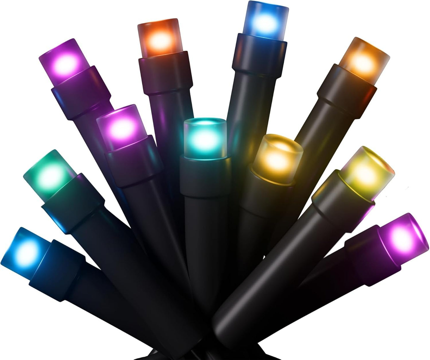 Nanoleaf Matter Essentials 24M RGB LED Smart String Holiday Lights - Wi-Fi, Matter Over WiFi, Bluetooth Colour Changing LED String Light, Works with Google Apple, Room Decor & Gaming