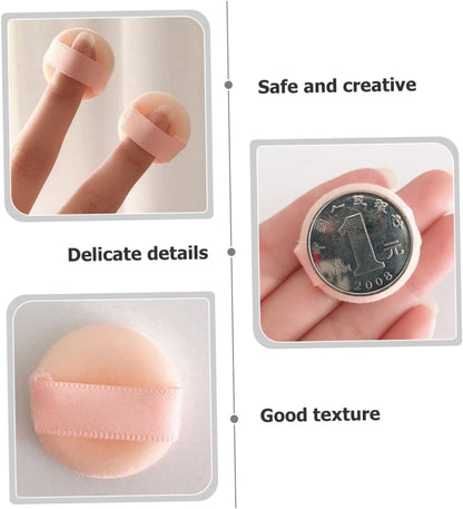 ERINGOGO 5 Pieces Mini Puff Powder for Women Travel Makeup Accessories for Foundation and Finishing Powder