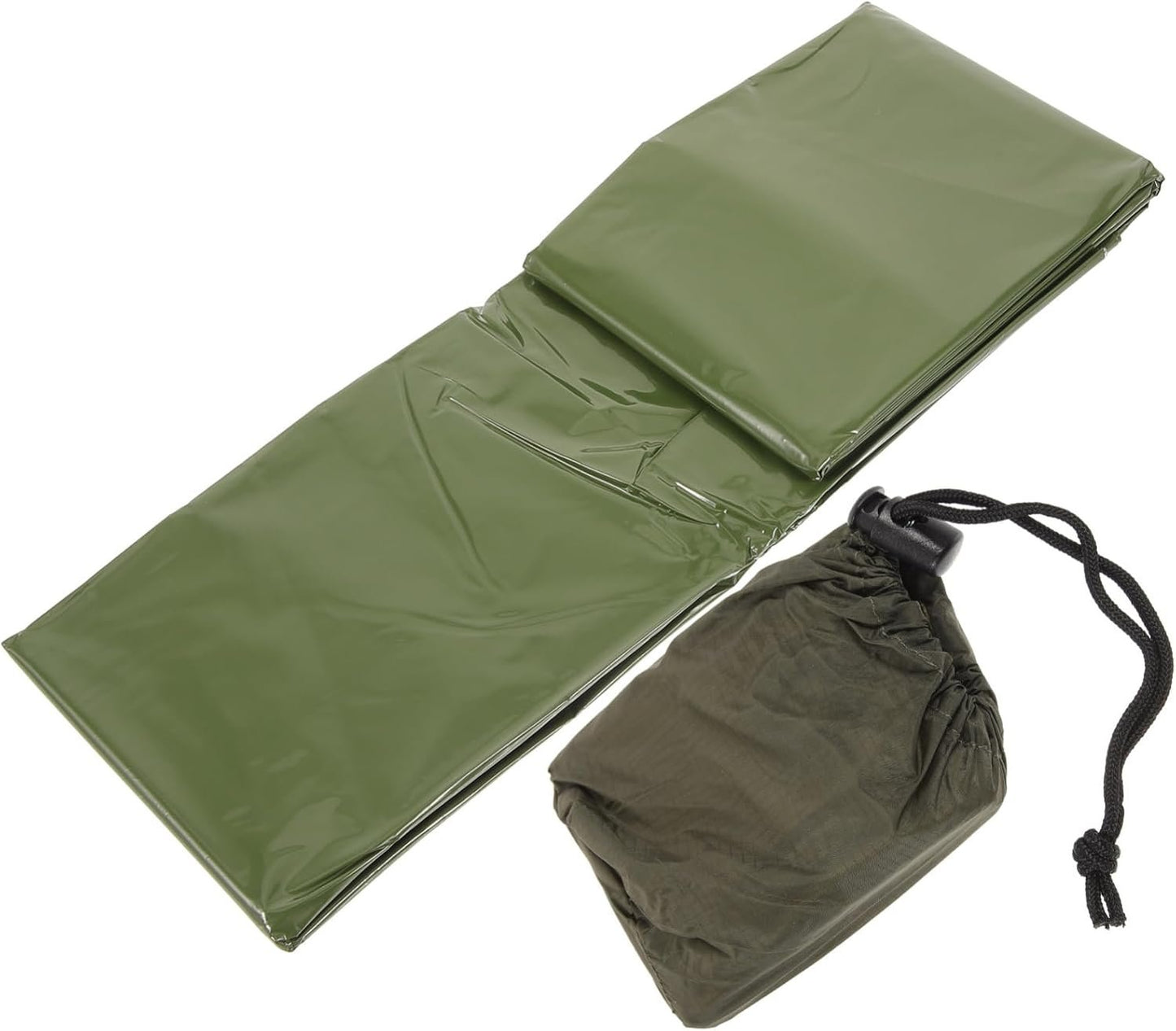 BESPORTBLE Outdoor Survival Blanket Aluminum Film Emergency Blanket Compact Lightweight Rainproof for Weather