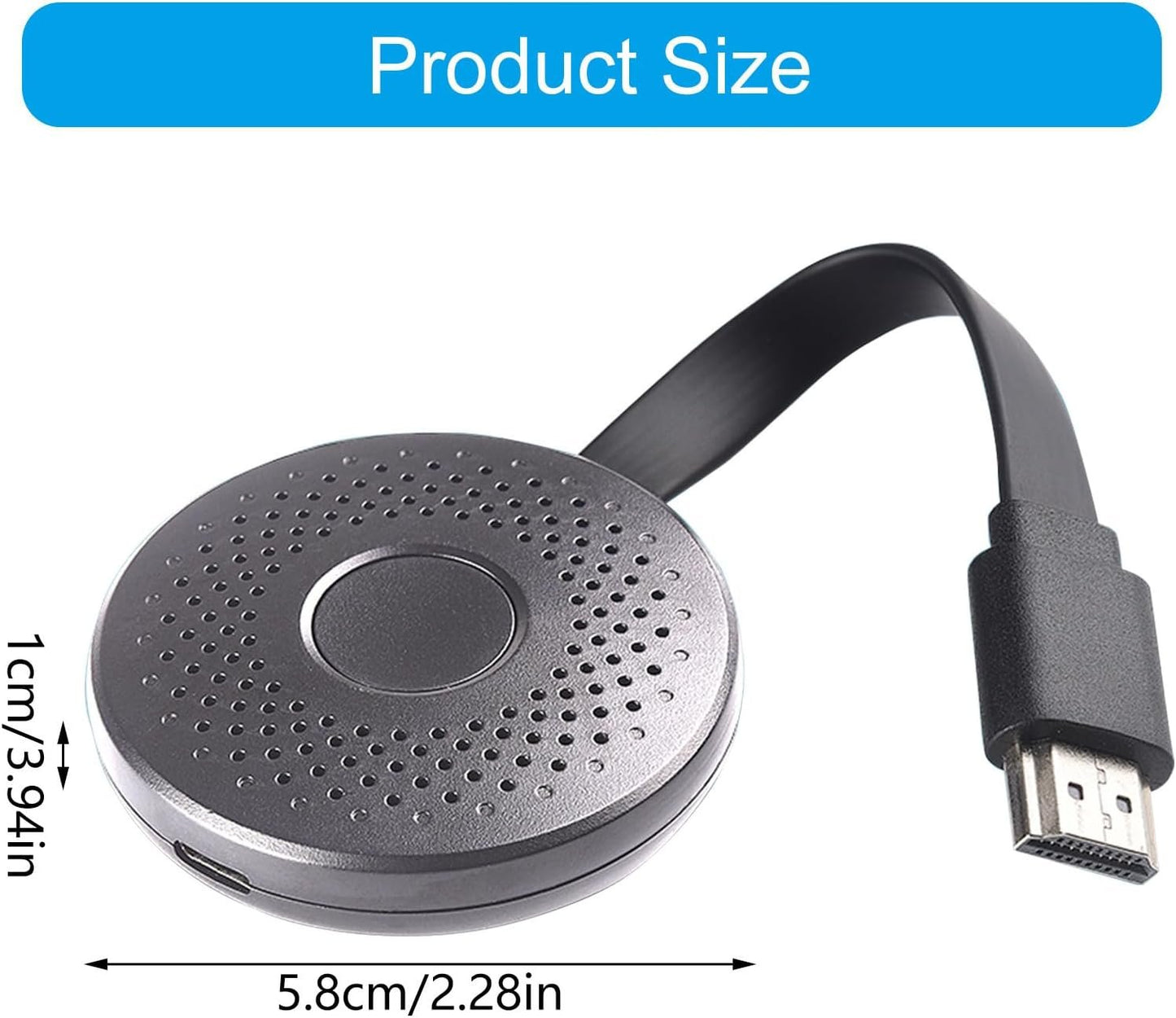 A30 1080P Screen Mirroring Device for Home Entertainment and Office Use