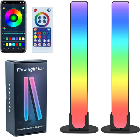 Mcbazel Smart Lighting LED Bar Lights RGB with APP Control/Remote Control RGB Mood Lamp for TV, PC, Games, Movies, Room Decoration