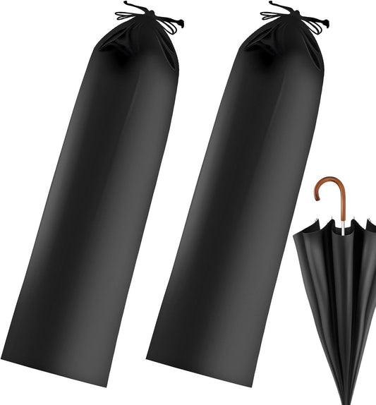 Bsbkoj Drawstring Bag, 2-Pack Camp Replacement Bag, 8 x 24 Inches, Portable Fast Drying Storage Pouch, Outdoor Travel, Lightweight Organizer for Camping, Hiking, Climbing, Sports Gear, Multicolor