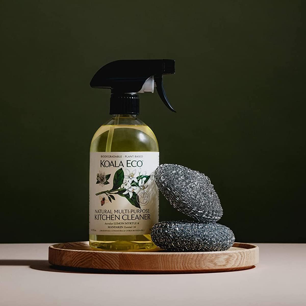 Koala Eco All Natural Lemon Myrtle and Mandarin Multi-Purpose Kitchen Cleaner, 500 ml