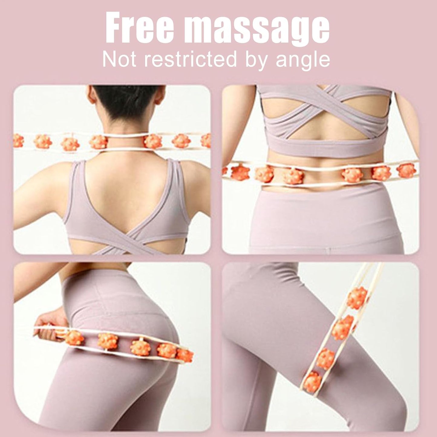 Massaggiatore per cellulite - Rullo massaggiatore per cellulite manuale | Attrezzature per attrezzi per il fitness portatile, terapia dei tessuti profondi e per il corpo della gamba di
