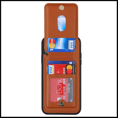 FROLAN for iPhone 11 Pro Max MagSafe Case Wireless Charging with Wallet Detachable Card Holder Premium PU Leather Magnetic Stand Kickstand Protective Phone Cover for iPhone 11 Pro Max 6.5" Brown