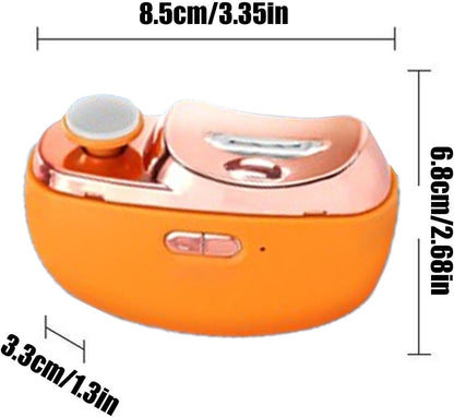 Elettrico Nail Clippers, Ricaricabile Manicure Pedicure Tool, Shiner Polisher, Safety Fingernail Trimmer for Kids, Electric Nail File Smooth Polishing and Grooming