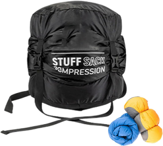 Backpacking Compression Bag,Waterproof Compression Dry Bag | Lightweight Breathable Reusable Outdoor Gear for Hiking Supplies Camping Travel