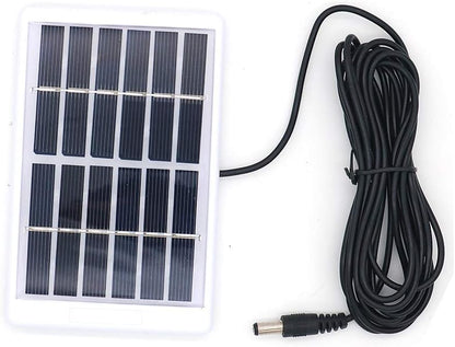 NUZAMAS Set of 2 Pieces 6V 1.2w Micro Mini Solar Panel Cells, 3m Wired DC Connector, for Solar Power Energy, DIY Home, Garden Light, Science Projects - Toys - Battery Charger