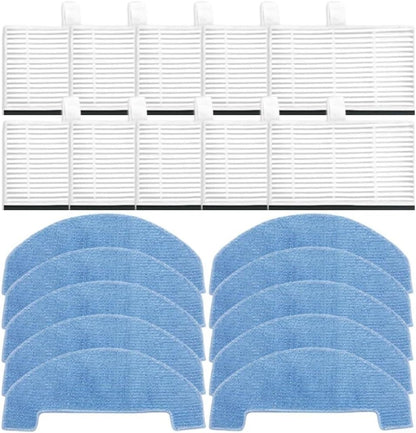 Per Lubluelu's Essential Cleaning Pack Filtro & Mops progettato per massimizzare la pulizia della tua casa