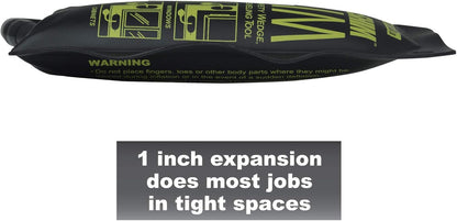 Calculated Industries 1180 Airshim Slim Inflatable Elevator Door Safety Wedge & Pry Bar & Leveling Tool for Installers, Mechanics & Ispectors | 150 Lb Rating