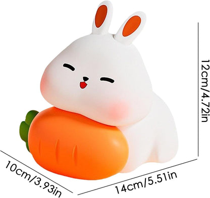 Bunny Lamp,Light Up Bunny - 3 Dimmable, Touch-Sensitive, Rechargeable, Night Light for Kids, Soothing Bedtime Ambience