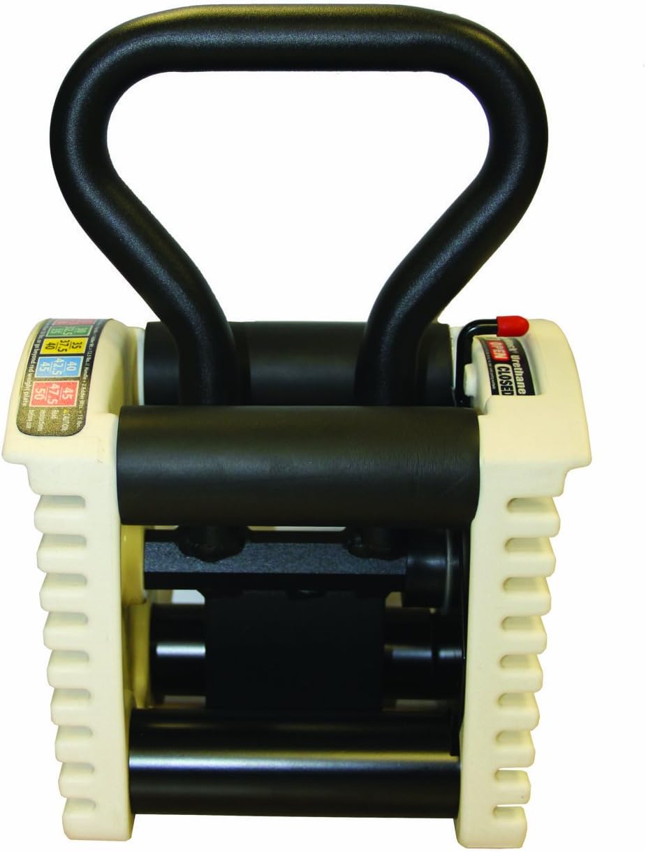 PowerBlock Pro Series Kettlebell Handle – Compatible Pro Series Dumbbells, Strength Training Accessory, for Home Gym & Commercial Use, Workout Equipment