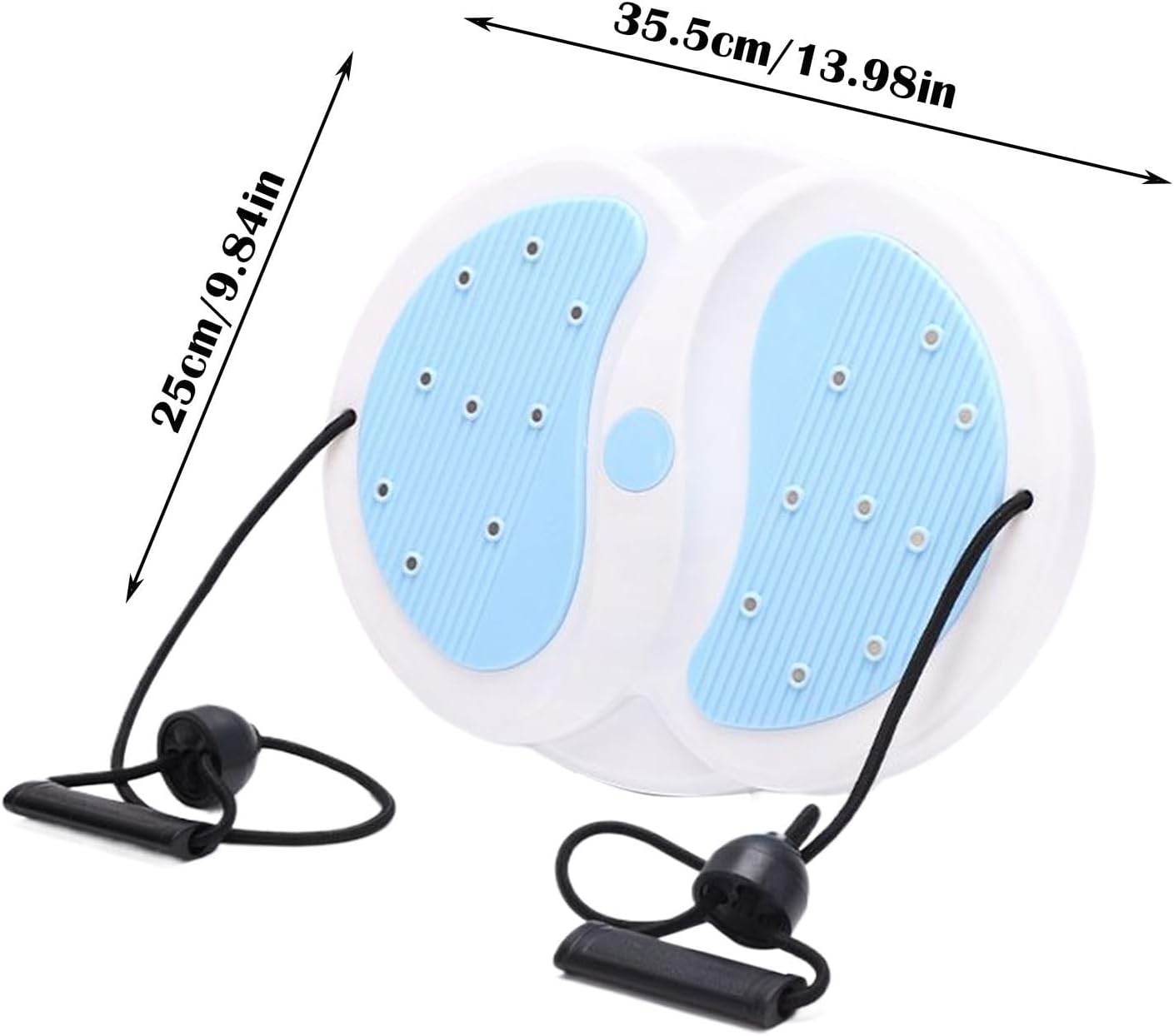 Waist Training Board, 18 Magnets Waist Whisper, Anti-Slip Exercise Equipment, Body Trainer, Rotating Fitness Gear, Sculpture Twist, Trims Arms for Home Gym Workout, ABS