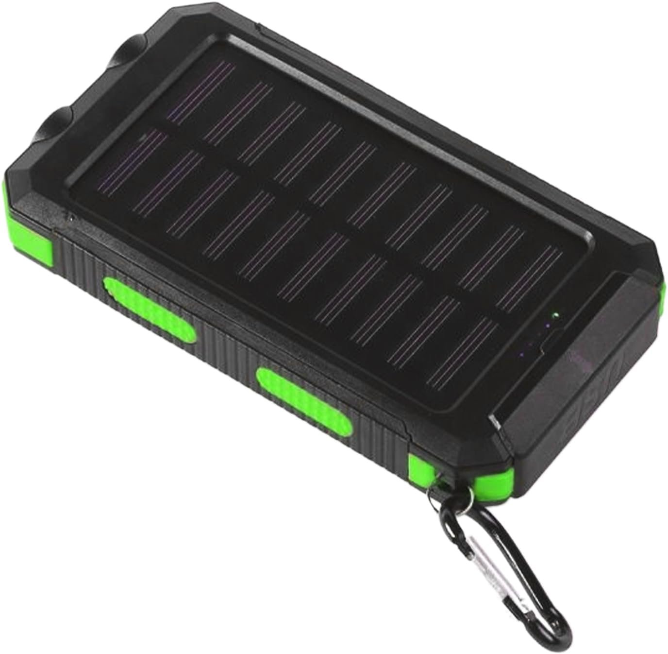Solar Powered Charger | 20000mAh Portable Solar Fast Charger - Waterproof Battery Pack with Flashlight Survival Gear for Hiking, Explorer & Cell Phone