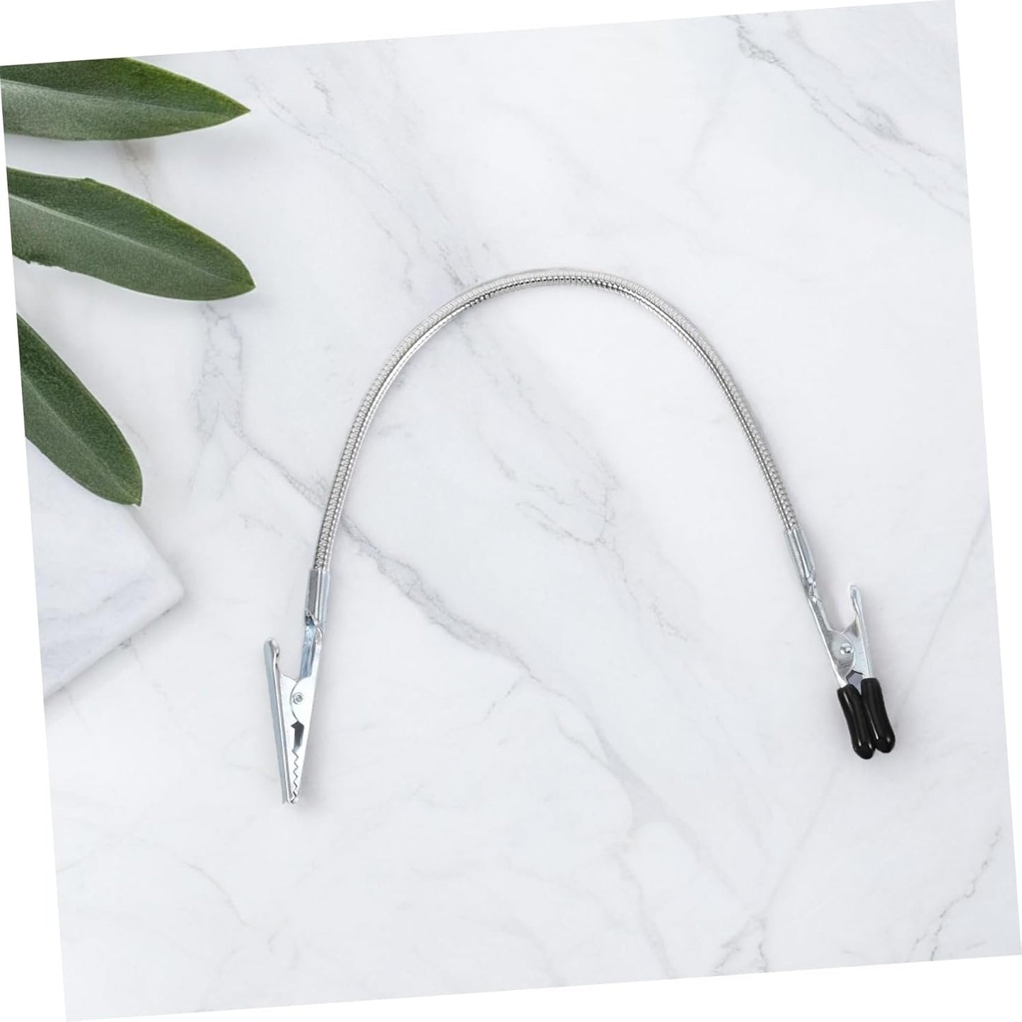 Mobestech 3pcs Flexible Alligator Clamps for Soldering Wire Holding Coated Clips for Secure Grip and Workspace Organization for Electronics Repair and Outdoor Projects