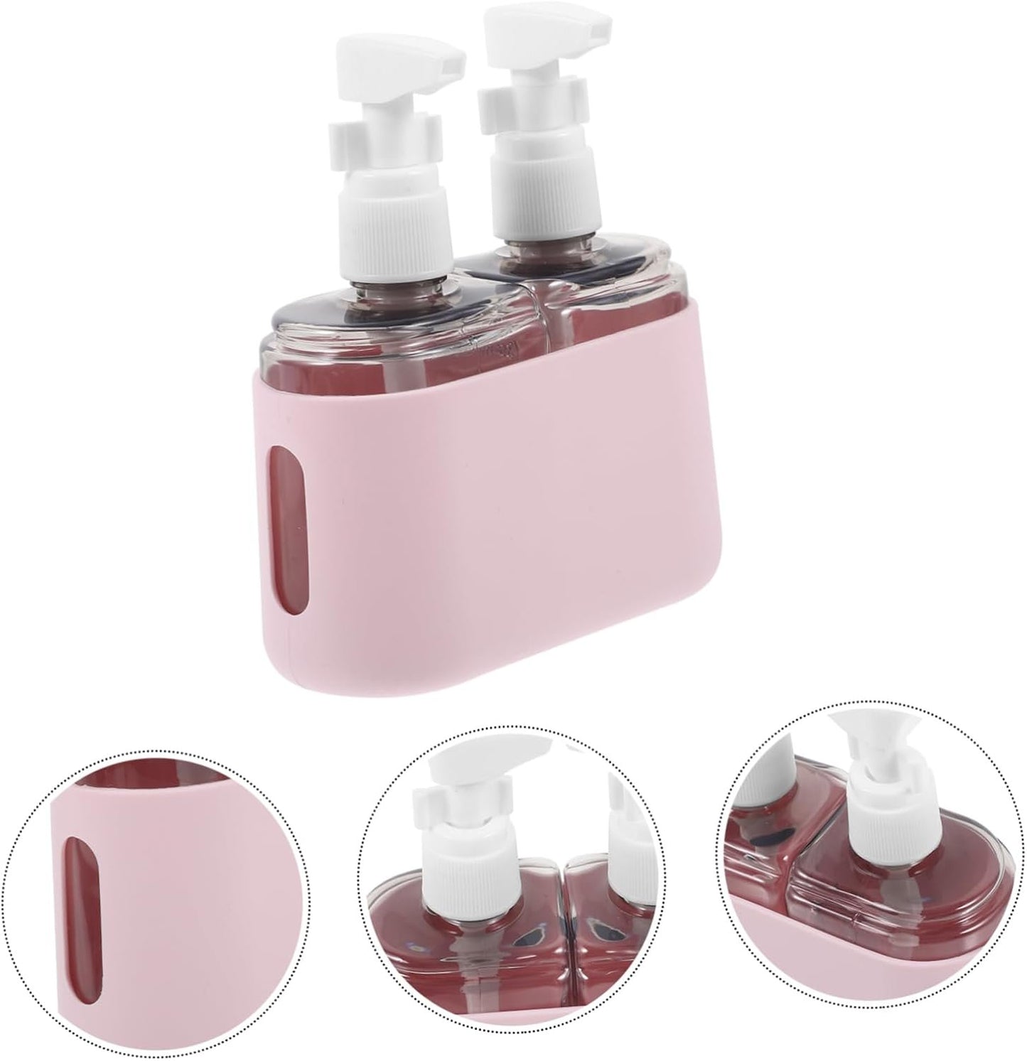 FRCOLOR 1 Set Travel Lotion Dispenser Travel Toiletries Containers for Liquid Shampoo Lotion Leak Design for Convenient Skin Care and Hygiene The Go