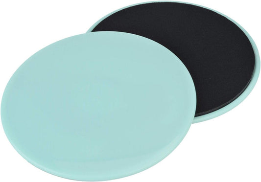 Gliding Discs Core Sliders, 2pcs Sliding Disc Fitness Equipment Abdominal Home Exercise Gear for Gym, Home, Yoga, Pilates(green)