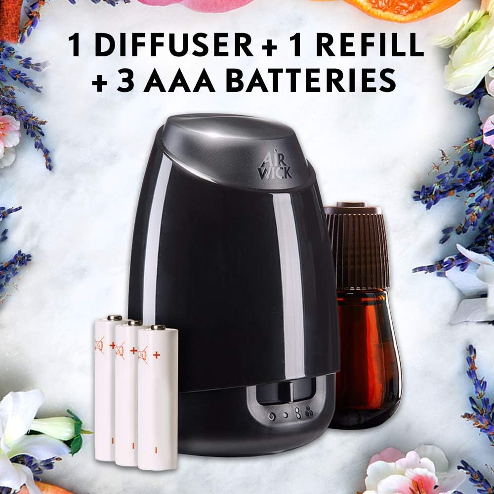 Air Wick Essential Oils Diffuser Mist Refill, Mandarin & Sweet Orange, 1ct, Air Freshener
