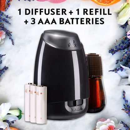 Air Wick Essential Oils Diffuser Mist Refill, Mandarin & Sweet Orange, 1ct, Air Freshener