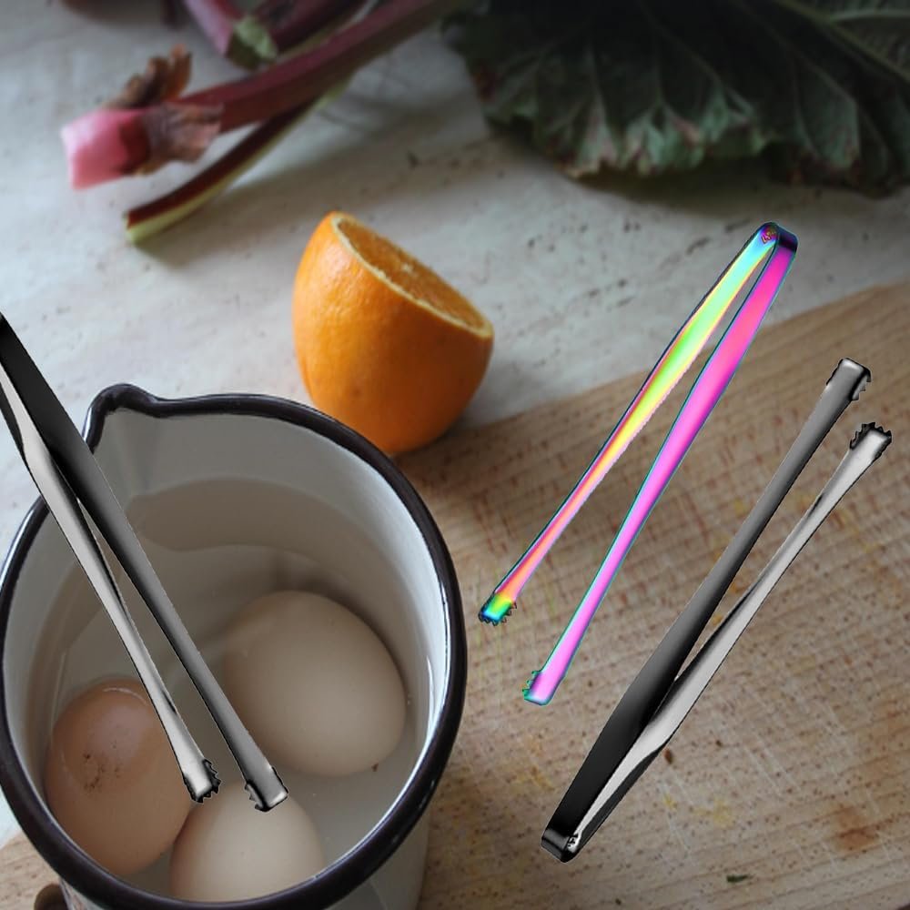 Egg Chalaza Removal Tool,Stainless Steel Egg Chalaza Membrane Removal Tool,Eggshell Opener Fragment Removal Utensil Ice Tong Essential Kitchen Gadget for Chefs and Bakers