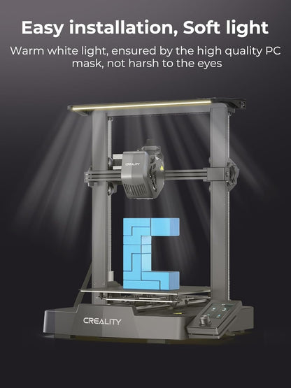 Creality LED Light Bar Kit for Ender-3 V3 KE Original & SE 3D Printer Upgrade, Energy Efficient, Long-Lasting, Easy Install, Comfortable Light Quality, Safe Design