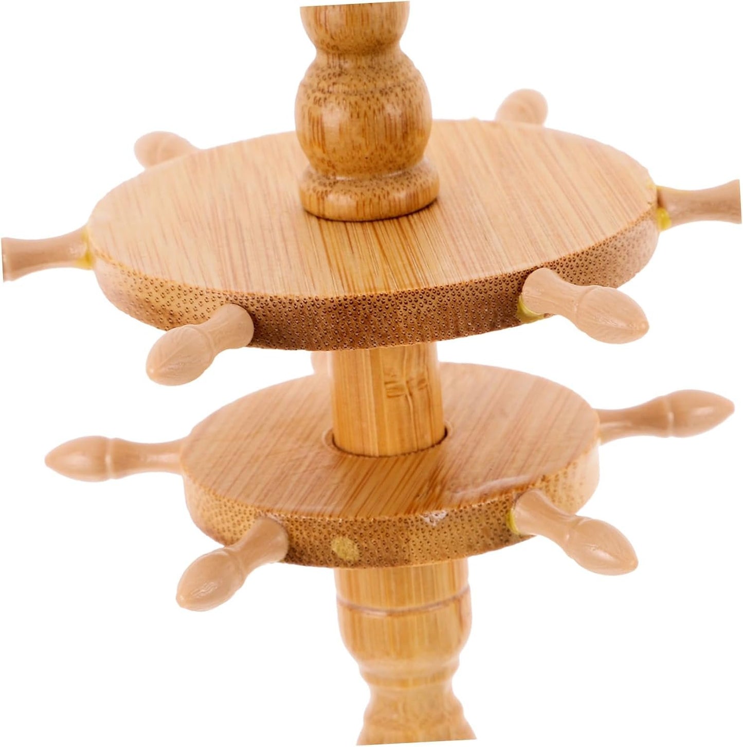 Angoily Elegant Brush Rack Wooden Pen Stand and Paint Brush Holder for Calligraphy Art Ample Storage Minimalist Design for Workspace Organization