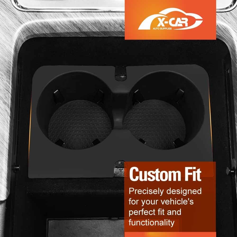 X-CAR Centre Console Rubber Cup Holder Insert for GWM Tank 500 Tank500 2024-2025 Interior Accessories