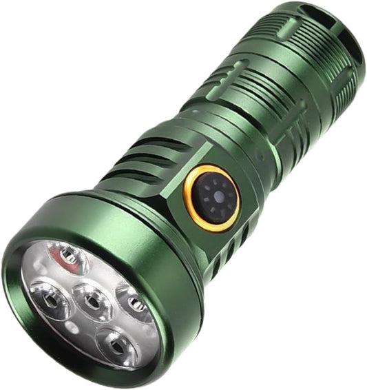 Generico Flashlight Keychains, Ultra Bright Light, 5 Mode LED Torch, Pocket Key Light, Outdoor Tool for Camping, Hiking, Walking, Backpacking, Travel, Gear 1.57x0.98x3.54 inches