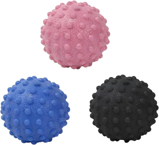 3Pcs Massage Balls, Plantar Fasciitis Relief Ball Foot Massage Ball Trigger Point Massager Therapy Balls for Muscle Recovery Myofascial Release Yoga Fitness Health Care Tool