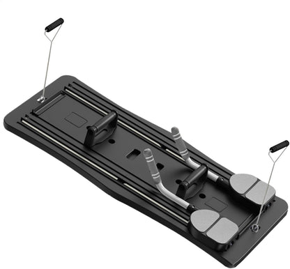 Pilates Balance Board, Core Strength Trainer, Multipurpose Home Fitness Equipment, Stability Workout, Portable Exercise Gear for Women and Men, 38,19 x 16,14 x 1,12 Inches