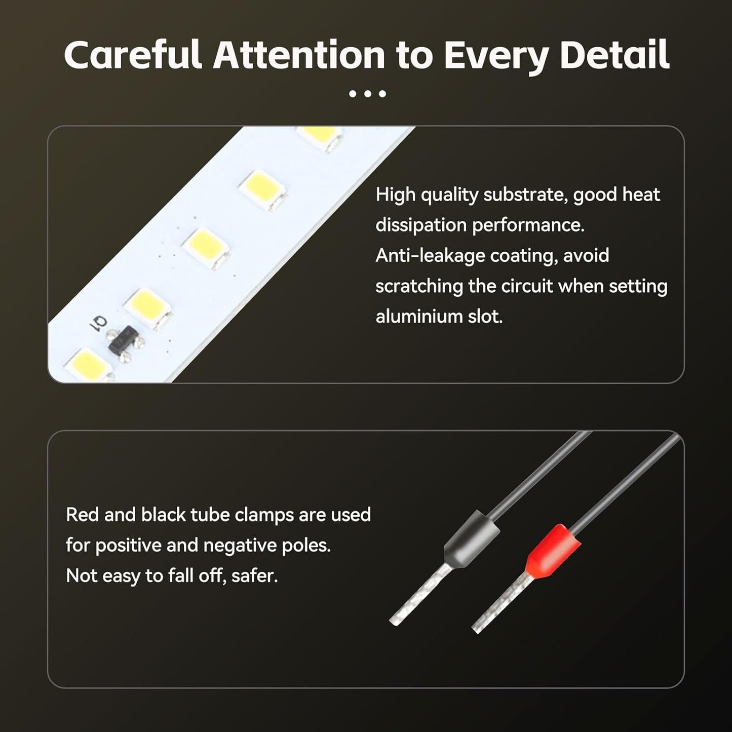 CREALITY Ender 3 V3 Plus LED Light Kit 24V 5W 3D Printer Light Bar Strip Upgrades Warm White Light ONLY for Ender-3 V3 Plus 3D Printer