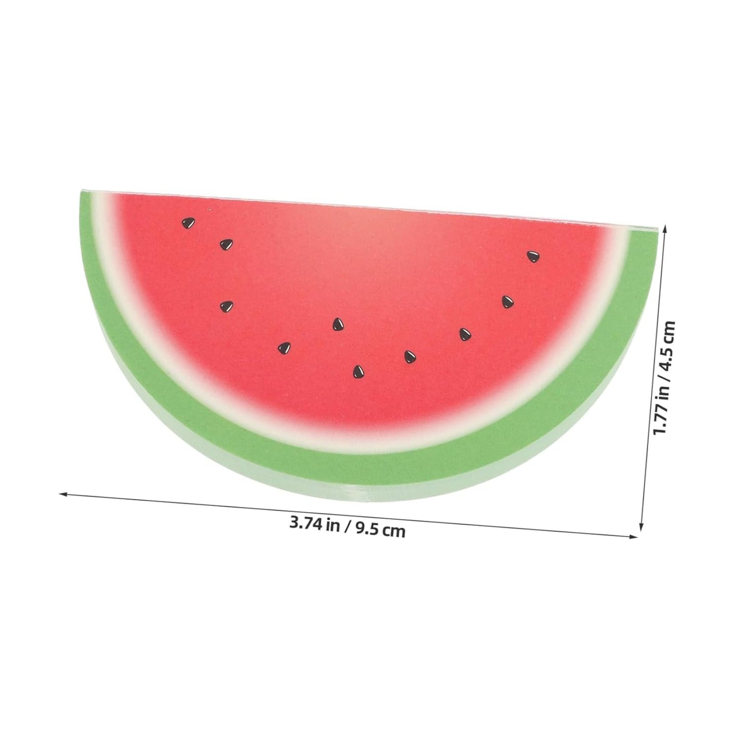 Generic DIY Cartoon Watermelon Notepad Tearable Daily Planner Memo Pads for Grocery Lists Portable Design for Easy Organization and Planning present for