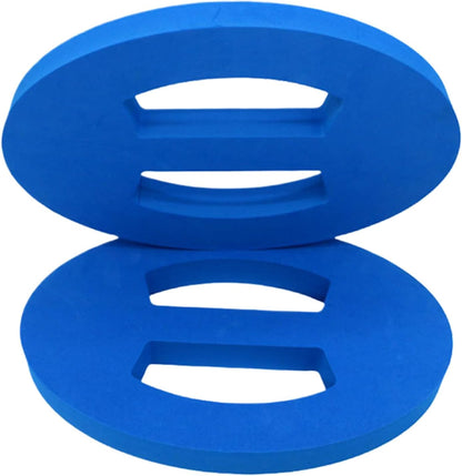 Water Exercise Discs, Handheld Swim Discs, Comfortable Lightweight EVA Foam Pool Water Weights for Aquatic Fitness, Aerobics Routines, Training, Beginner Workout Gear, 2 Pieces