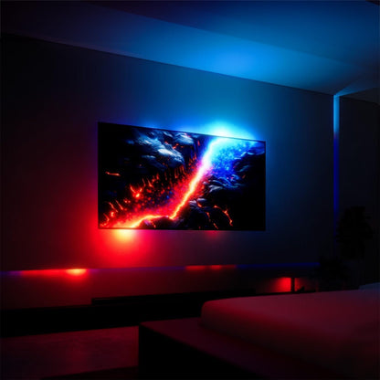 Fancy Sync Box Ambient TV Backlighting Syncing Box HDMI 2.0 All TV Sizes Fancyleds (56" to 65")