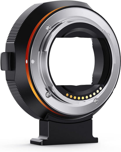 K&F Concept EF-E Electronic Auto Focus Mount Adapter for Canon EF/EF-S Mount Lens to Sony E Mount Cameras with Electronic Contacts Mount Image Stabilization