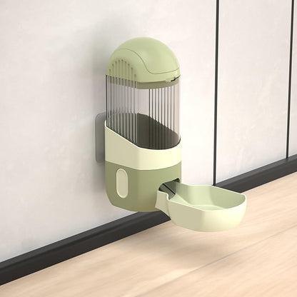 NVOQILIN Alimentatore per acqua per gatti Alimentatore automatico per gatti e acqua Dispenser di acqua per gatti Alimentazione per gatti Irrigazione Alimentatore per animali domestici Supporto per