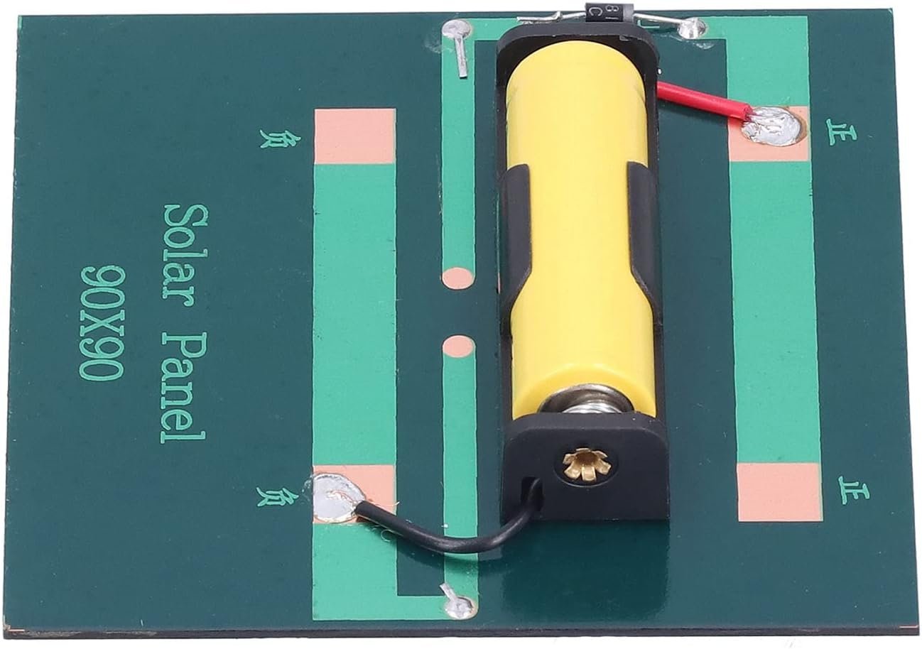 Solar Panel Charger Cell Charging Board 1W DC2V for 1.2V AA Batteries Power Supply