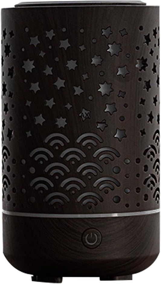 Oil Diffuser, Small Aroma umidificatore, 4-in-1 Multifunctional Design, Automatic Mist Fragrance Control, 7.01x3.94x3.94 pollici, Compact Ideal for Hotel, Kitchen, and Workplace Use