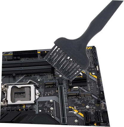 Minkissy 3sets Static Brush for Computer Keyboard Ergonomic Handle Design Easy to Use Washable Storage-Friendly Essential Cleaning Tool 8pcs*3