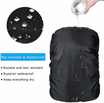 35L Travel Backpack Rain Cover Hiking Bag WaterProof Dust Rain Outdoor Rucksack