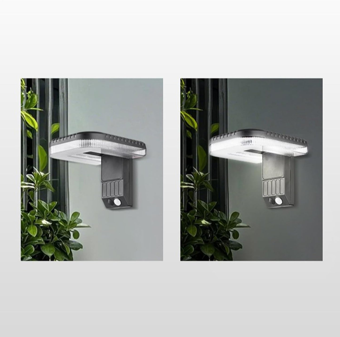 Generico Solar Wall Lights, Solars Porch Lights, Bright Illumination with Smart Motion Sensor, Weather-Resistant Outdoor Lighting for Patio, Yard, Pathway, Backyard, 4.92x4.72 inches