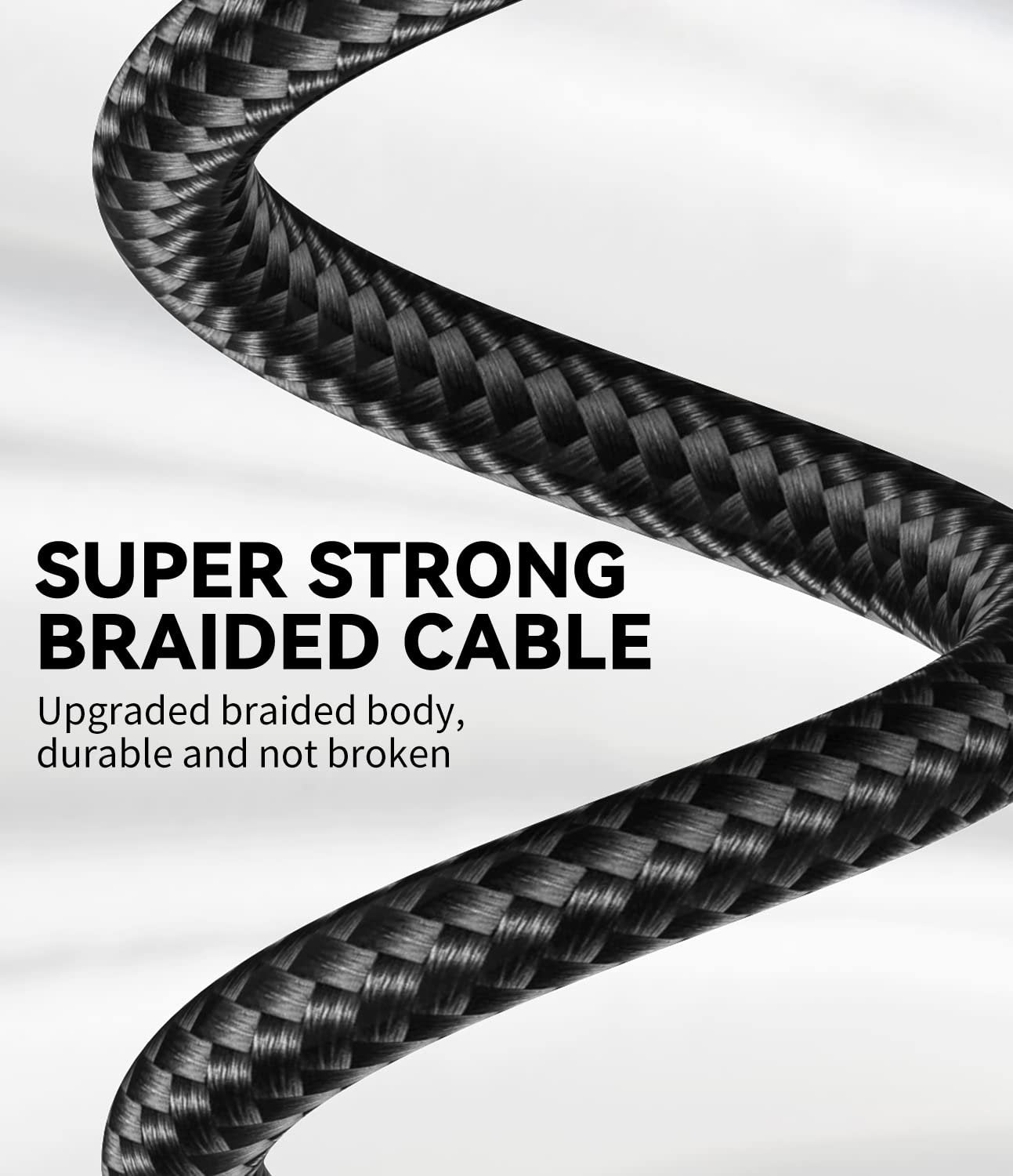 FONVOi AUX Cord for iPhone 【4 Feet,MFi Certified】 Lighting to 3.5mm AUX Cord for Car,Compatible with iPhone 14/13/12/11/XR/ipad/ipod to car Stereo/Speaker/Headphone
