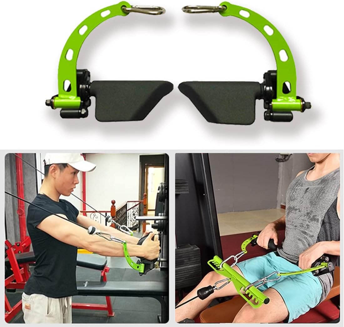 Home Gym Fitness Spreader Bar Multi-Grip Wide LAT Pull Down Bar, Neutral Grip Handle, LAT Pulldown Attachments Long Bar for Cable Pulley System Machine, T-bar Row Landmine Attachment